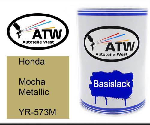 Honda, Mocha Metallic, YR-573M: 500ml Lackdose, von ATW Autoteile West.